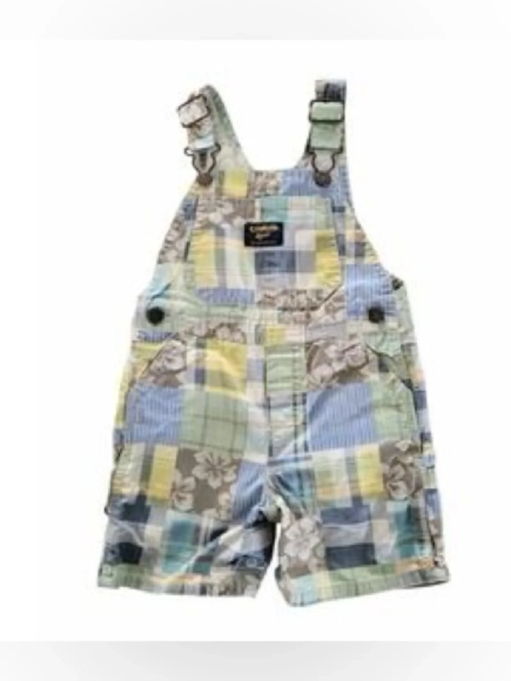 NWOT Oshkosh Plaid Overalls